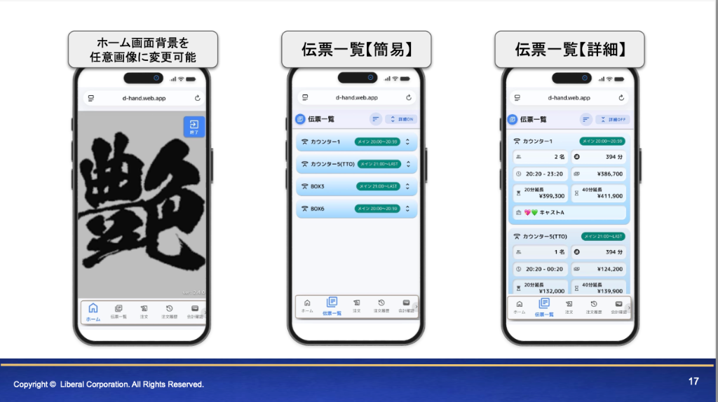 D-handy 機能紹介
