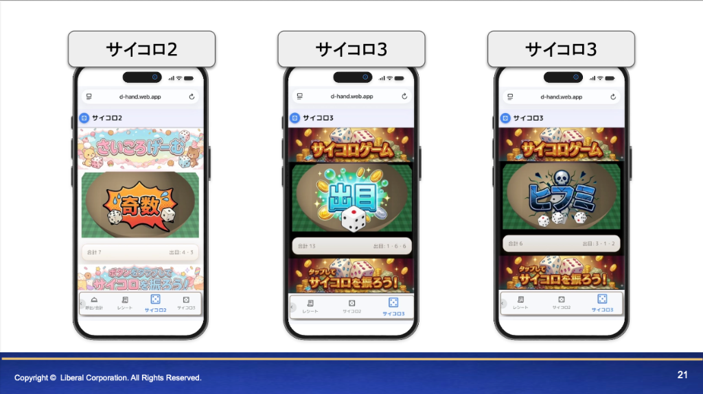 ミニゲーム機能